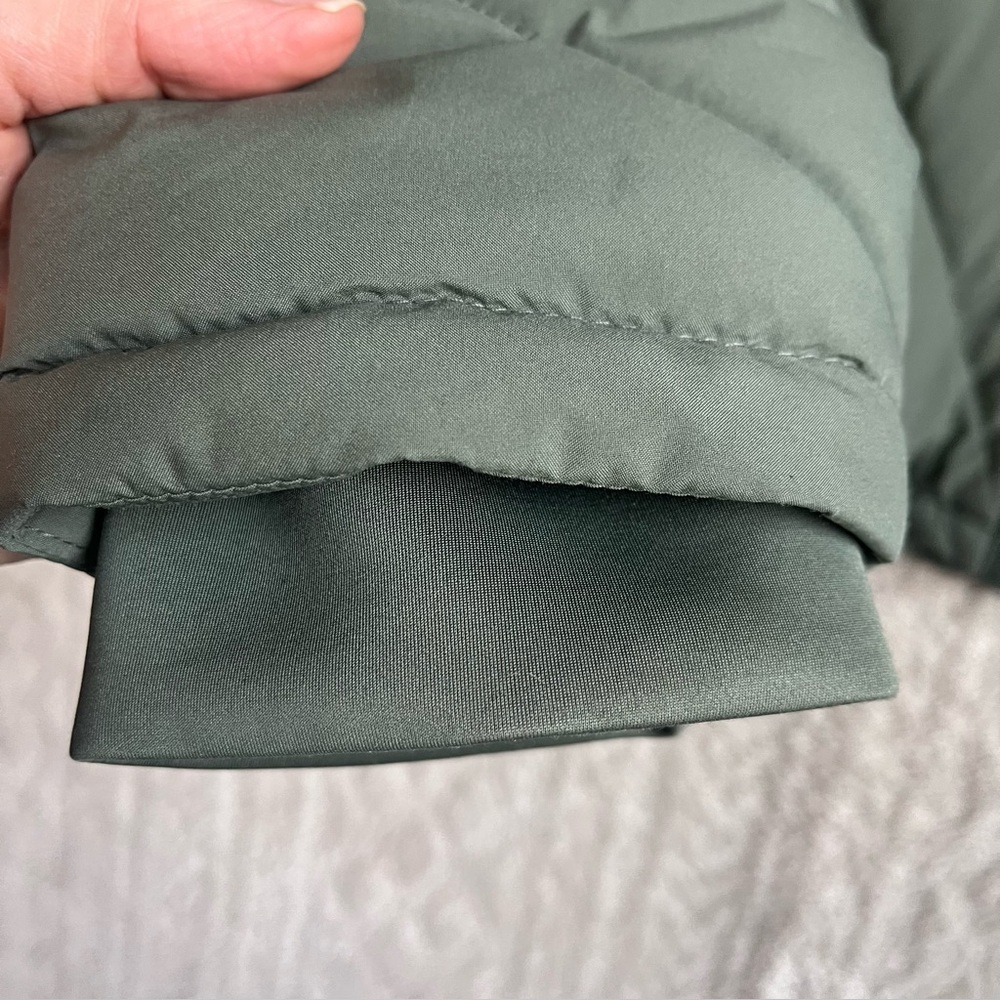 Calvin Klein Green Sorona Aura Jacket Coat Sz XXL Exceptional Softness - Picture 5 of 16